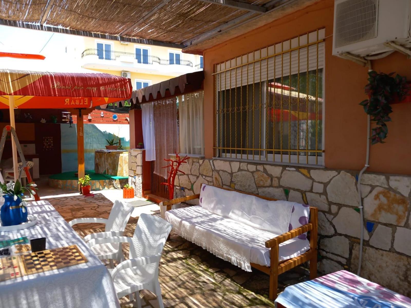 Vila Gjoka Himare Bagian luar foto