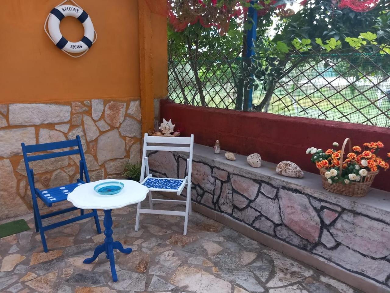 Vila Gjoka Himare Bagian luar foto
